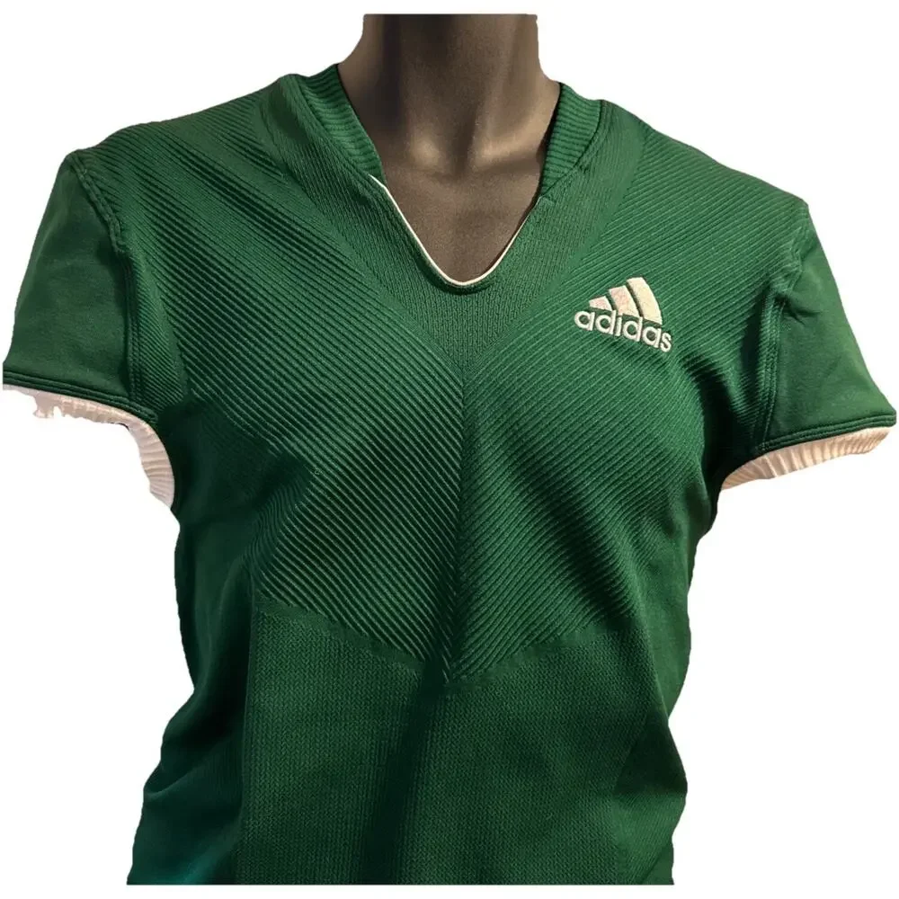 ADIDAS Primeknit A1 Climacool Football Jersey‎ Men’s Size XL Green and White